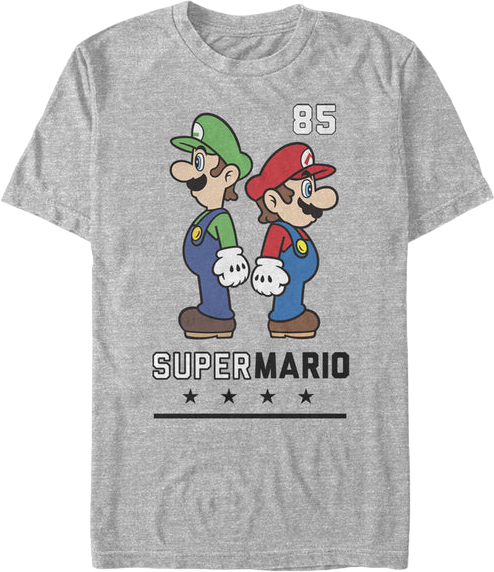 Mario & Luigi Back To Super Bros. T-Shirt product image 1
