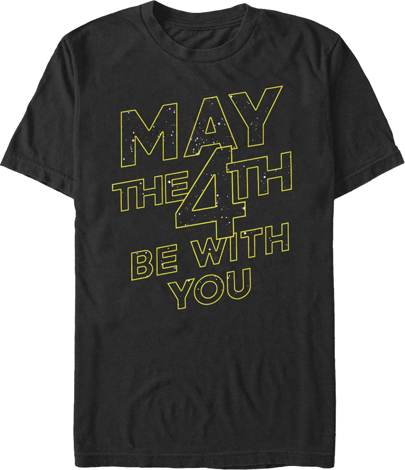 May The 4th Be With You Star Wars T-Shirt product image 1
