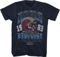 Michigan Panthers 1983 Champions USFL T-Shirt product image 1