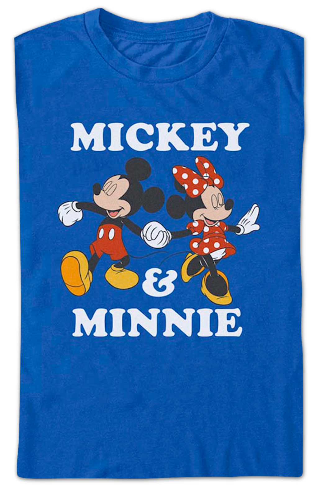 Mickey & Minnie Holding Hands Disney T-Shirt product image 2