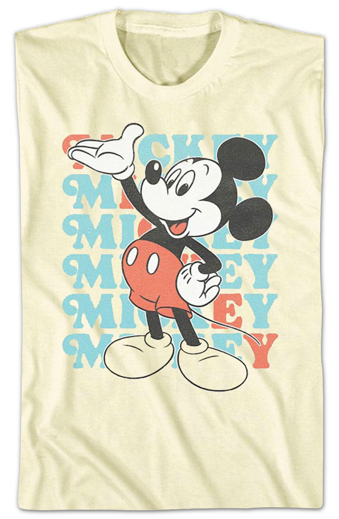 Mickey Mouse Stacked Name Disney T-Shirt product image 2