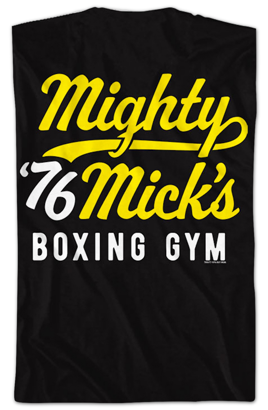 Mighty Mick's Boxing Gym Front & Back Rocky T-Shirt product image 2