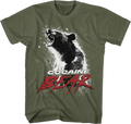 Military Green Movie Poster Cocaine Bear T-Shirt