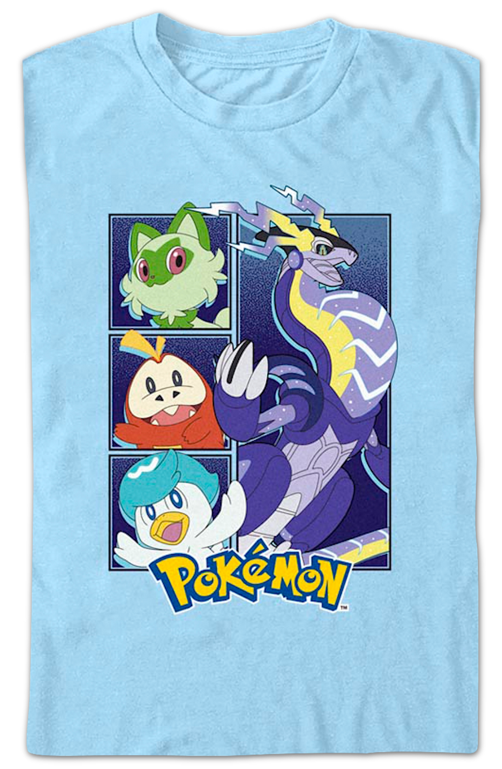 Miraidon Group Pokemon T-Shirt product image 2