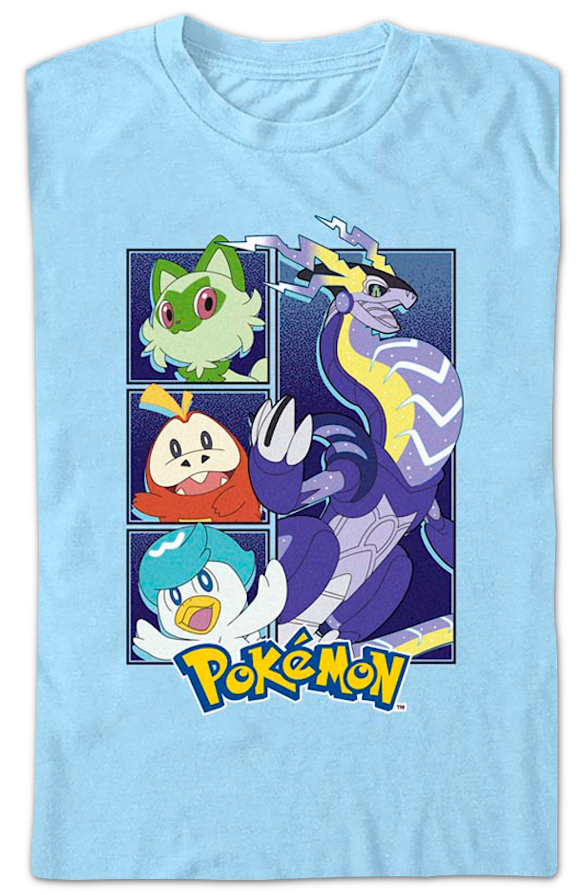 Miraidon Group Pokemon T-Shirt product image 2