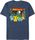 Moonlit Group Pokemon T-Shirt product image 1