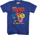 Morphin Time Circles Mighty Power Rangers T-Shirt product image 1