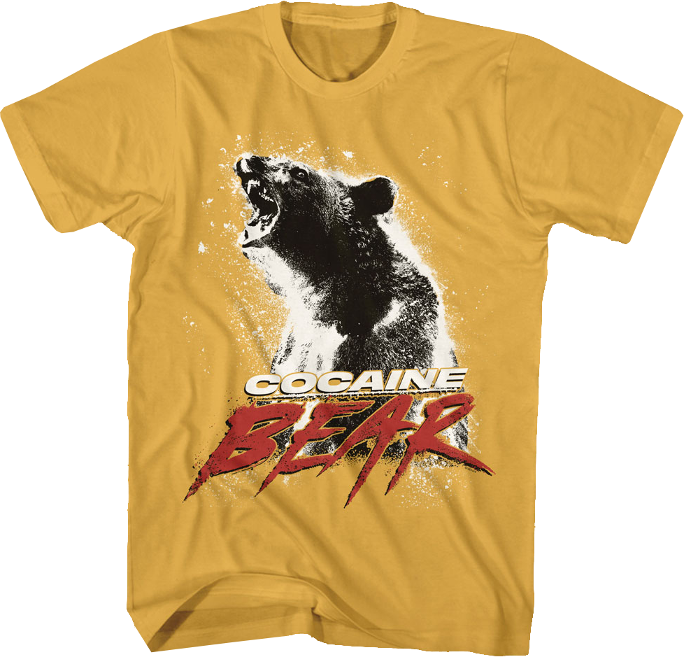 Movie Poster Cocaine Bear T-Shirt