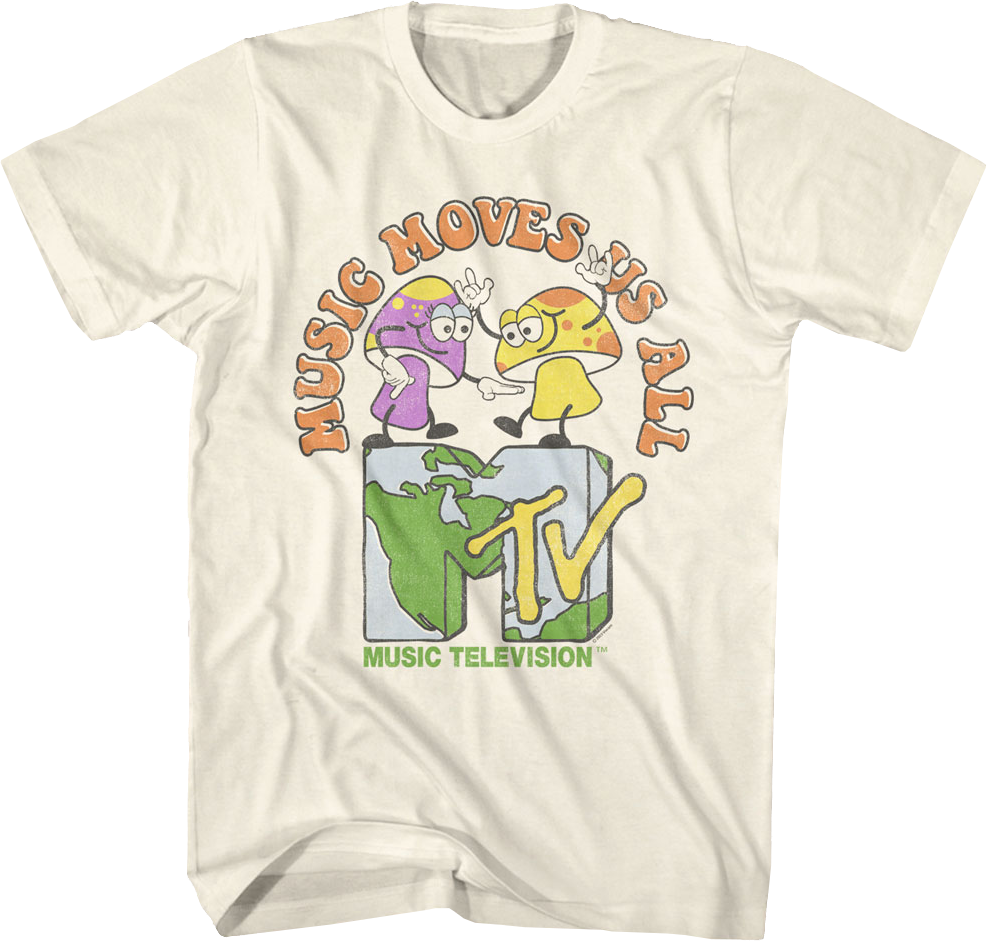 Music Moves Us All MTV Shirt product image 1