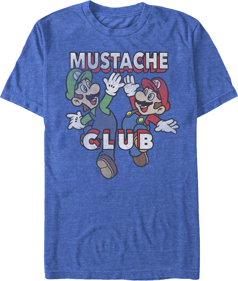 Mustache Club Super Mario Bros. Nintendo T-Shirt product image 1