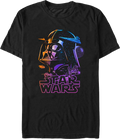 Neon Galactic Empire Darth Vader Star Wars T-Shirt product image 1