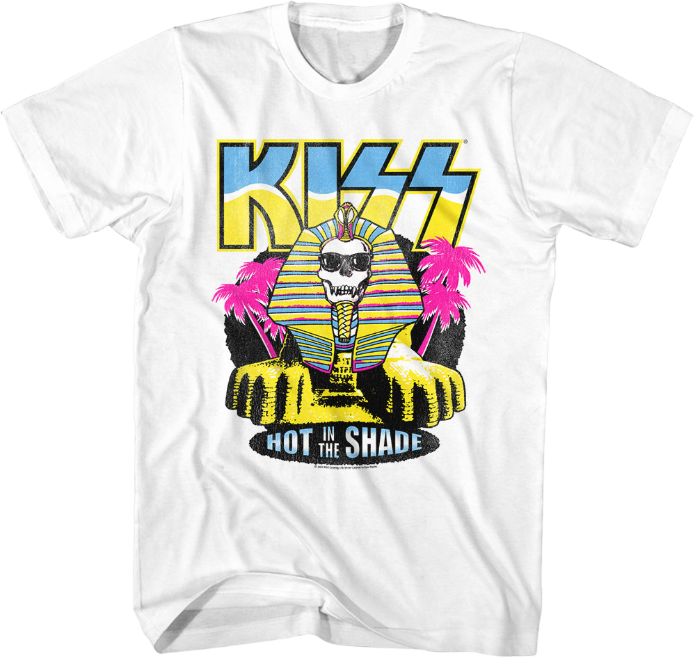 Neon Hot In The Shade KISS T-Shirt product image 1