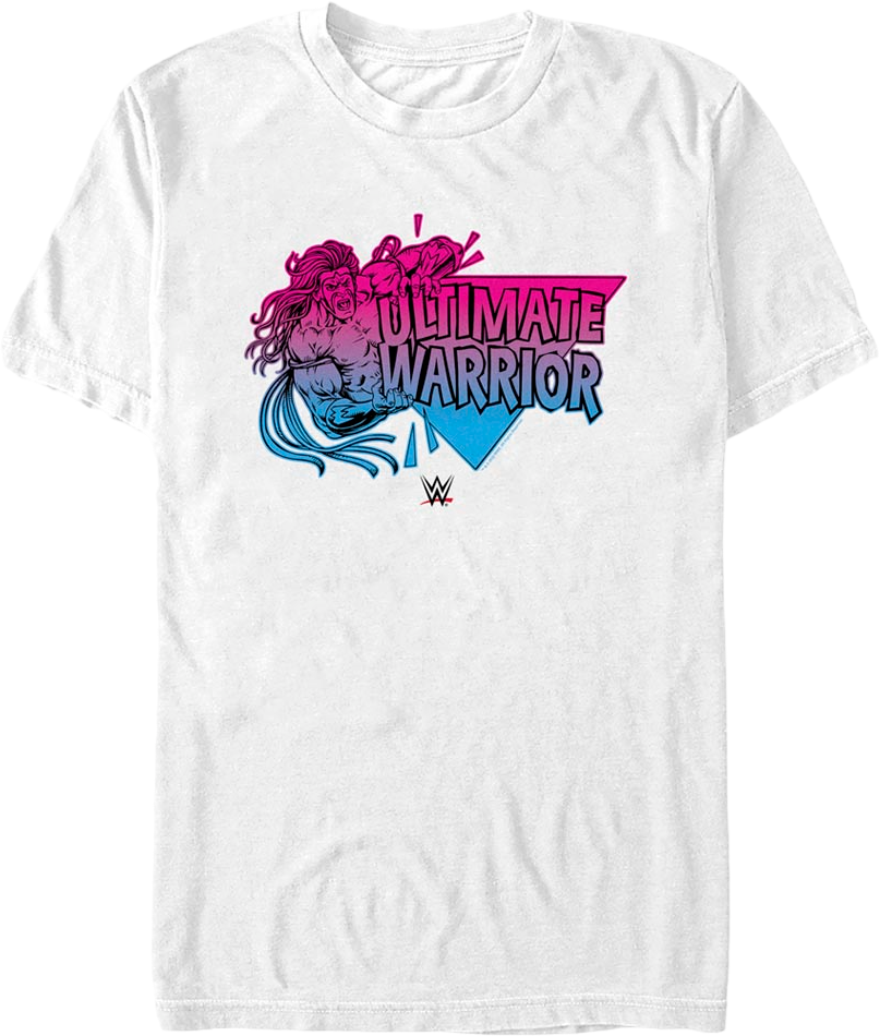 Neon Name Ultimate Warrior T-Shirt product image 1