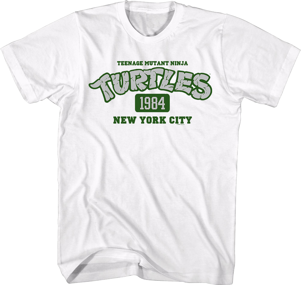 New York City 1984 Teenage Mutant Ninja Turtles T-Shirt product image 1