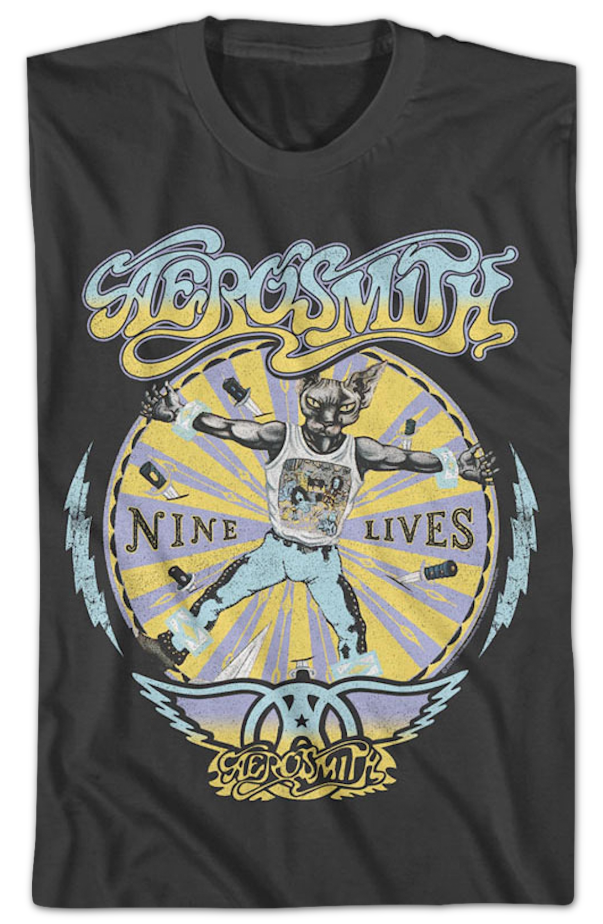 Nine Lives Aerosmith T-Shirt product image 2