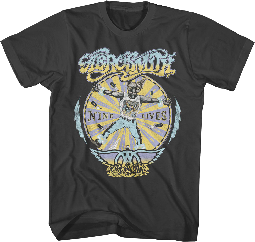 Nine Lives Aerosmith T-Shirt product image 1