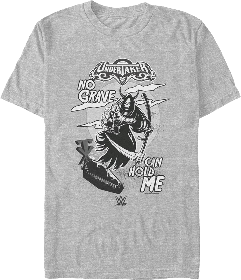 No Grave Can Hold Me Undertaker T-Shirt product image 1