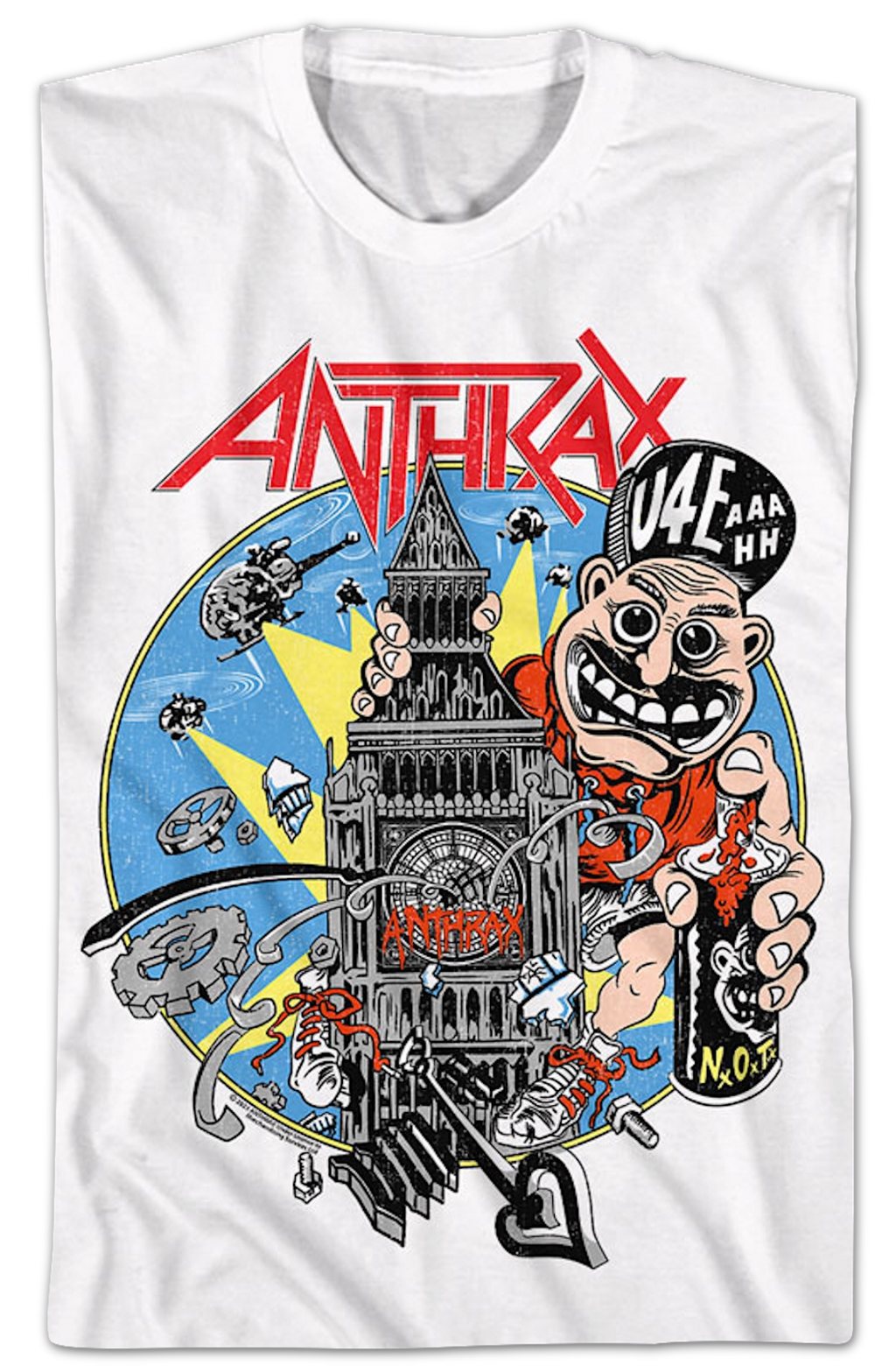 Not Man Graffiti Anthrax T-Shirt product image 2