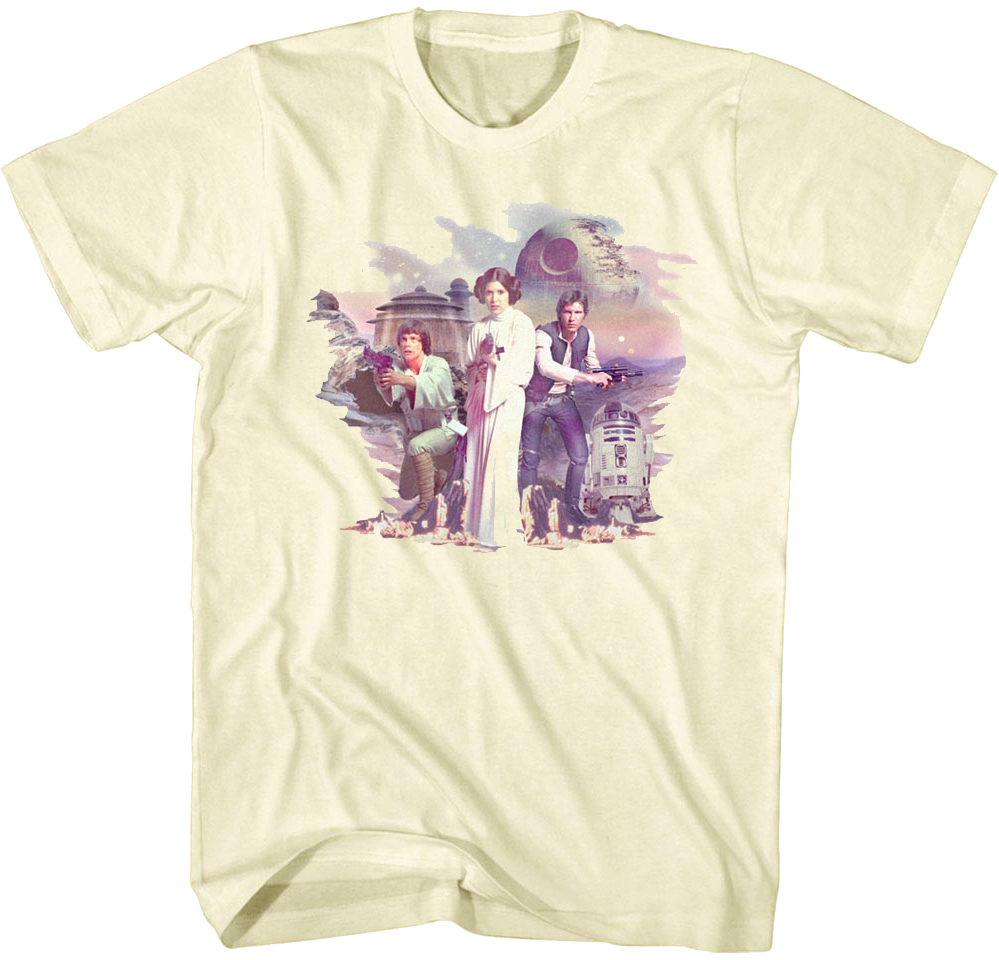 Oil Painting Heroes Star Wars T-Shirt product image 1