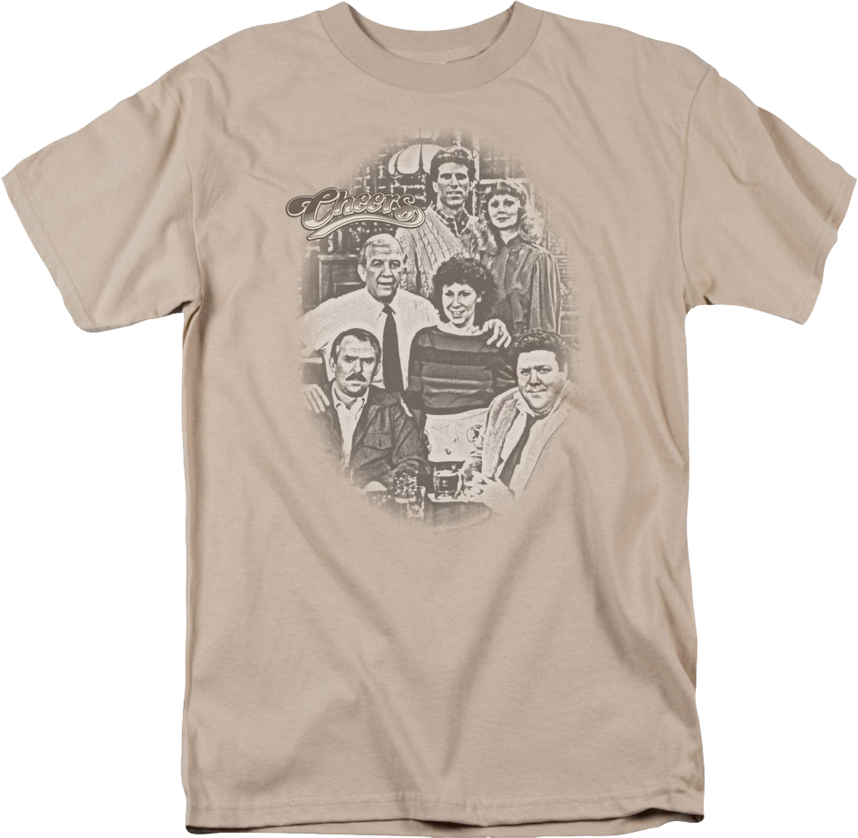 Original Cast Cheers T-Shirt product image 1