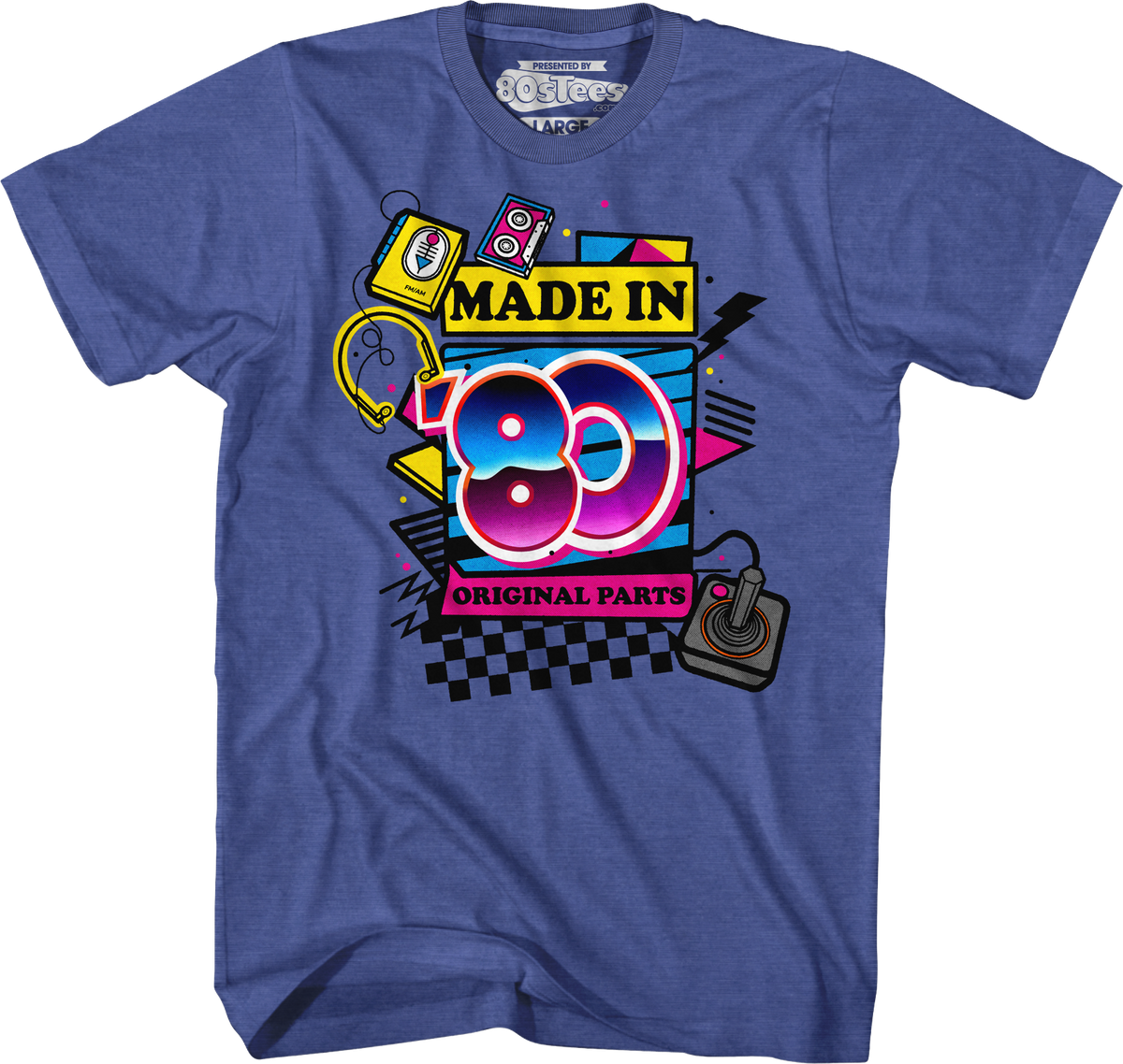 Original Parts Made In '80 T-Shirt product image 1