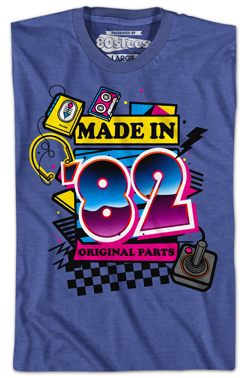 Original Parts Made In '82 T-Shirt product image 2