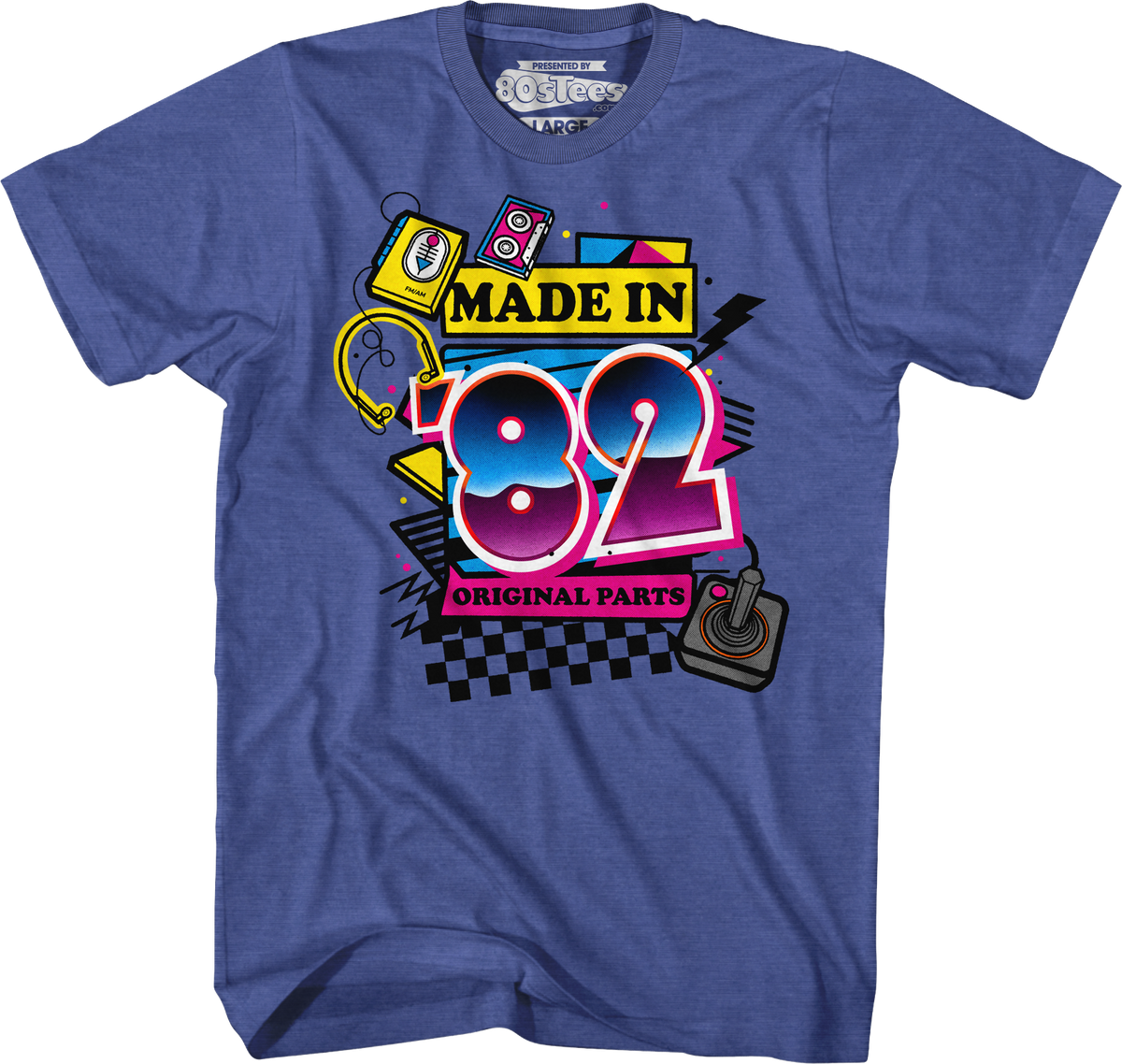 Original Parts Made In '82 T-Shirt product image 1