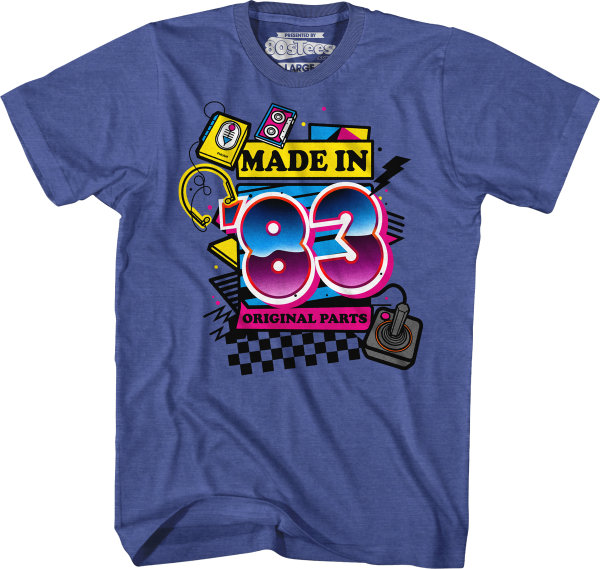 Original Parts Made In '83 T-Shirt product image 1