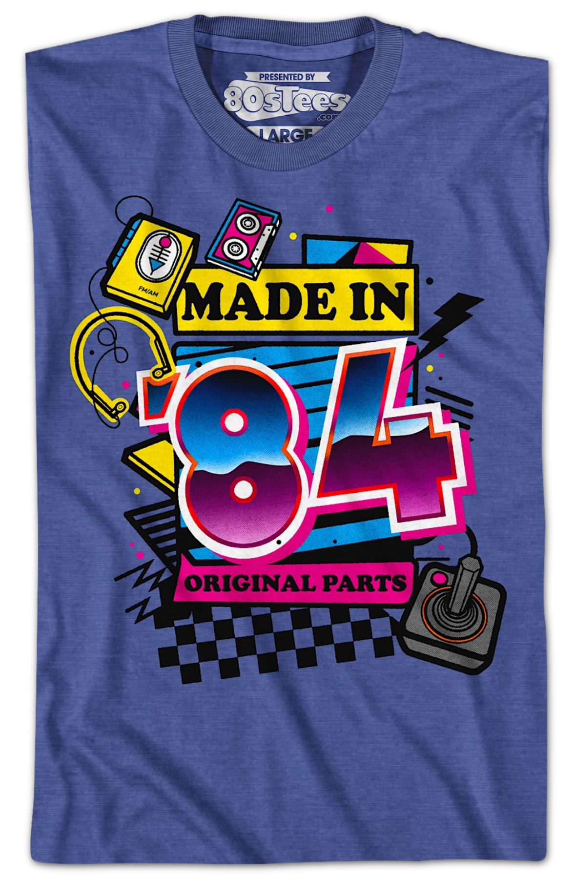 Original Parts Made In '84 T-Shirt product image 2