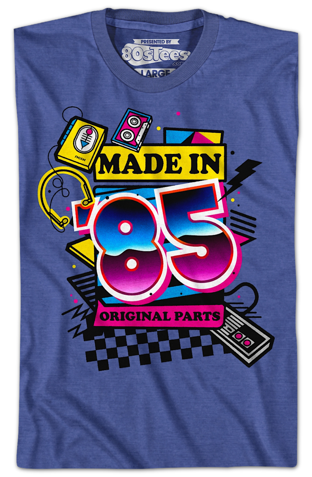 Original Parts Made In '85 T-Shirt product image 2