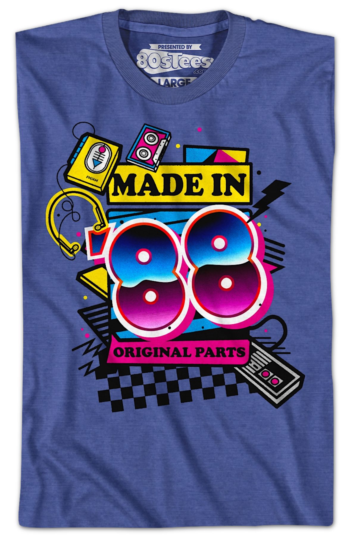 Original Parts Made In '88 T-Shirt product image 2