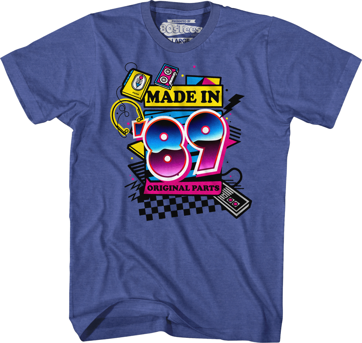 Original Parts Made In '89 T-Shirt product image 1