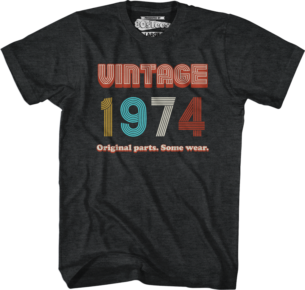 Original Parts Some Wear Vintage 1974 T-Shirt product image 1