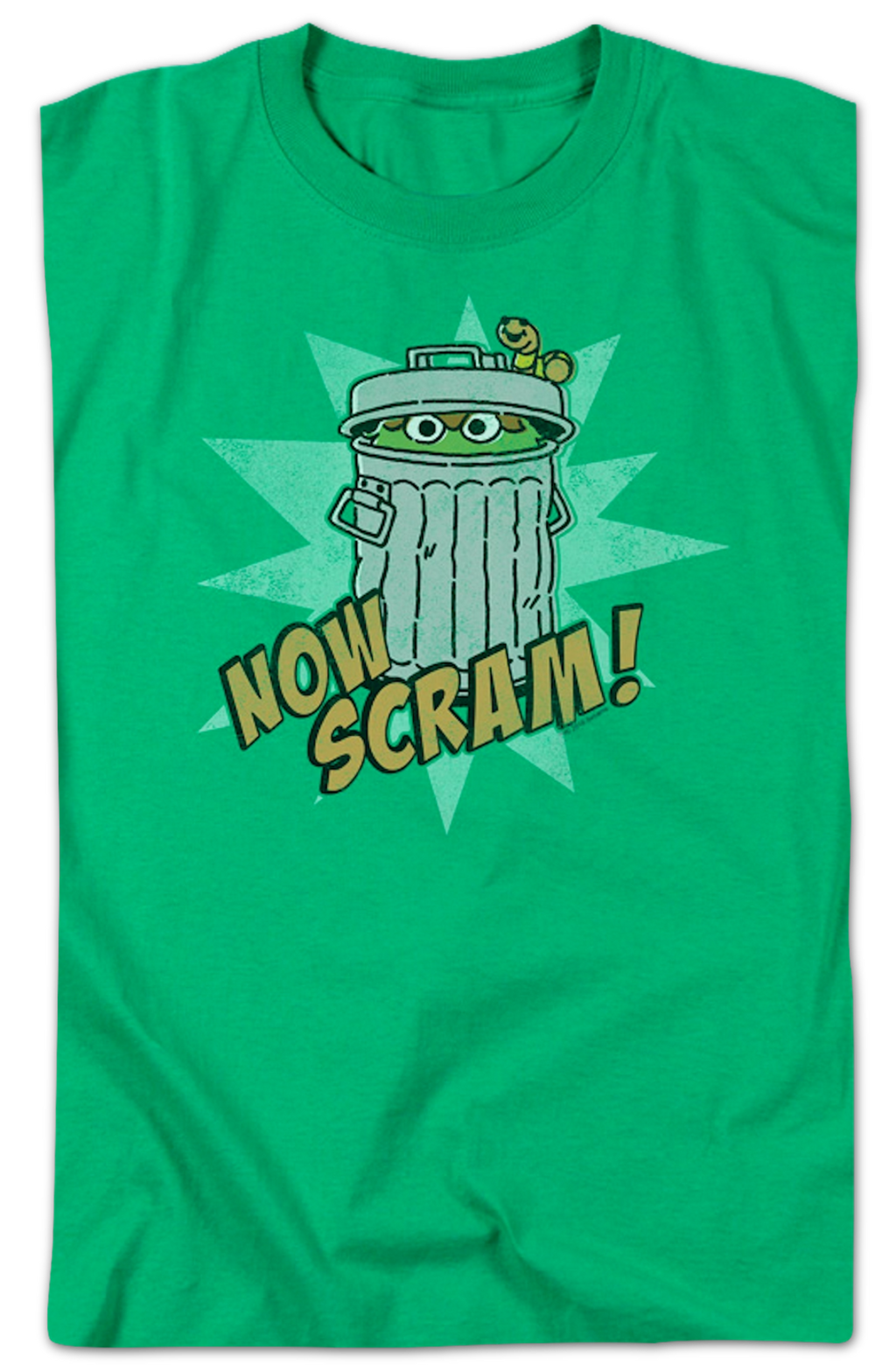Oscar The Grouch Now Scram Sesame Street T-Shirt product image 2