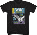 Outer Space Adventures Comic Book Cover NASA T-Shirt product image 1