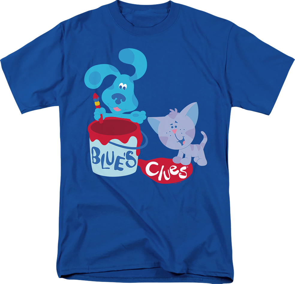Paint Can Blue's Clues T-Shirt product image 1