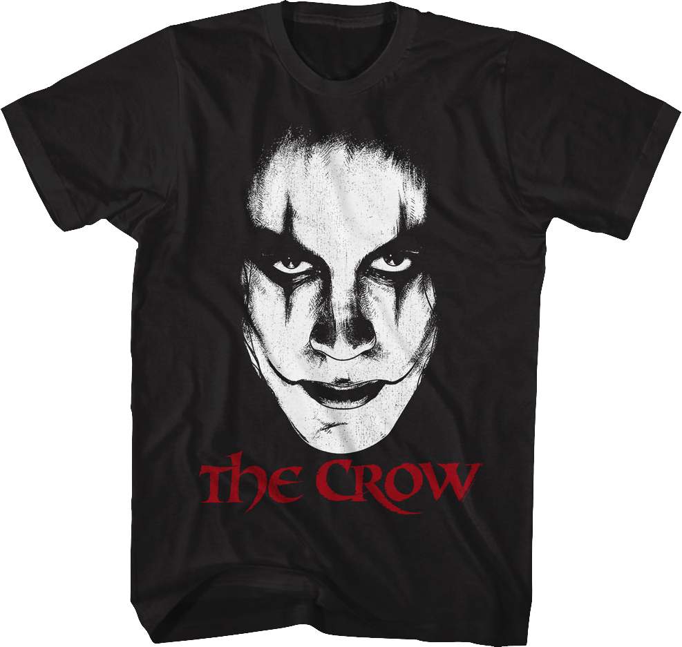 Painted Face The Crow T-Shirt product image 1