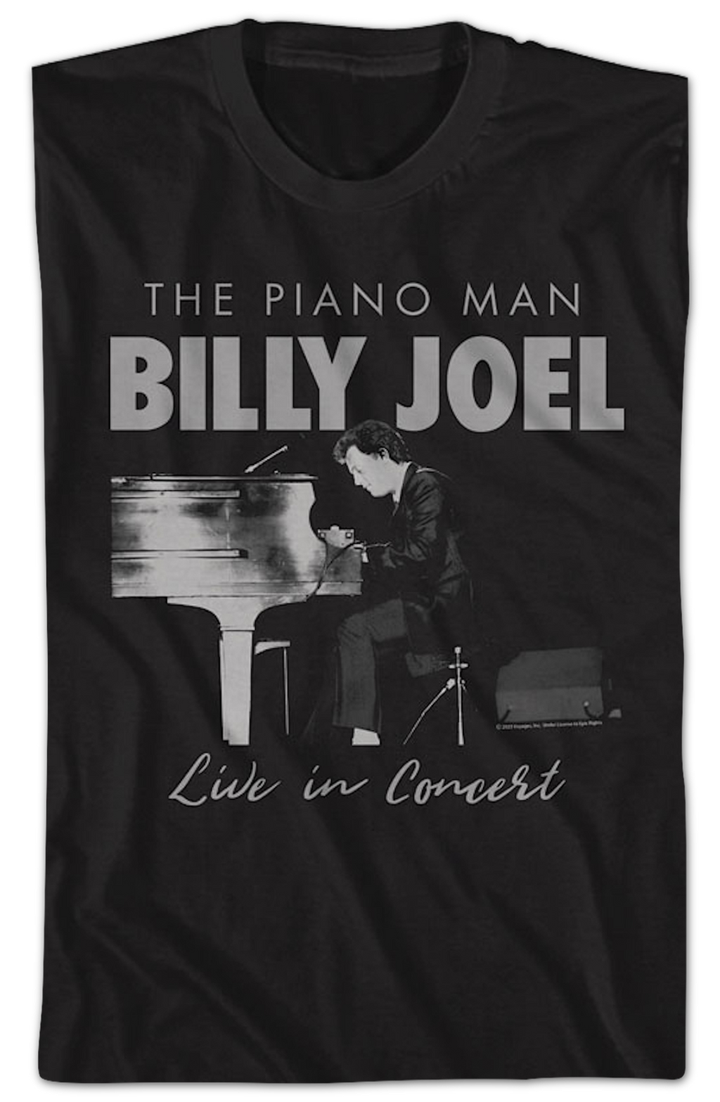 Piano Man Live In Concert Billy Joel T-Shirt product image 2