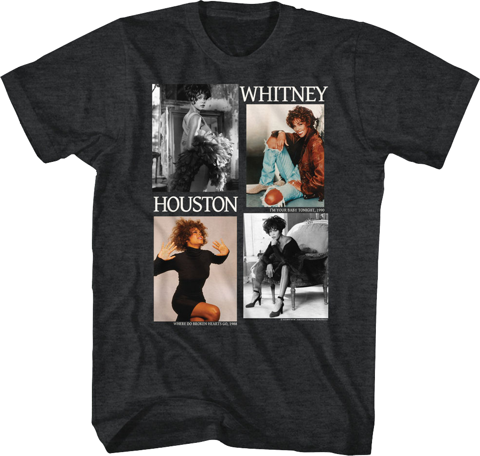 Picture Blocks Whitney Houston T-Shirt product image 1