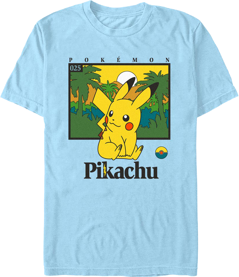 Pikachu Pokemon T-Shirt product image 1