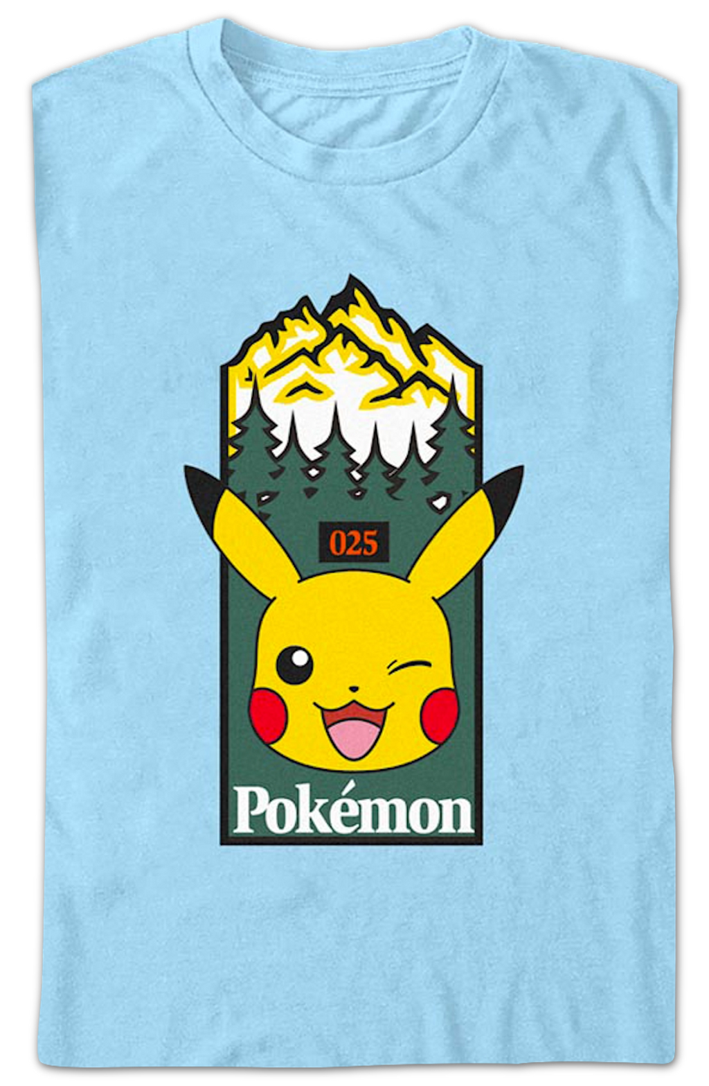 Pikachu Wink Pokemon T-Shirt product image 2