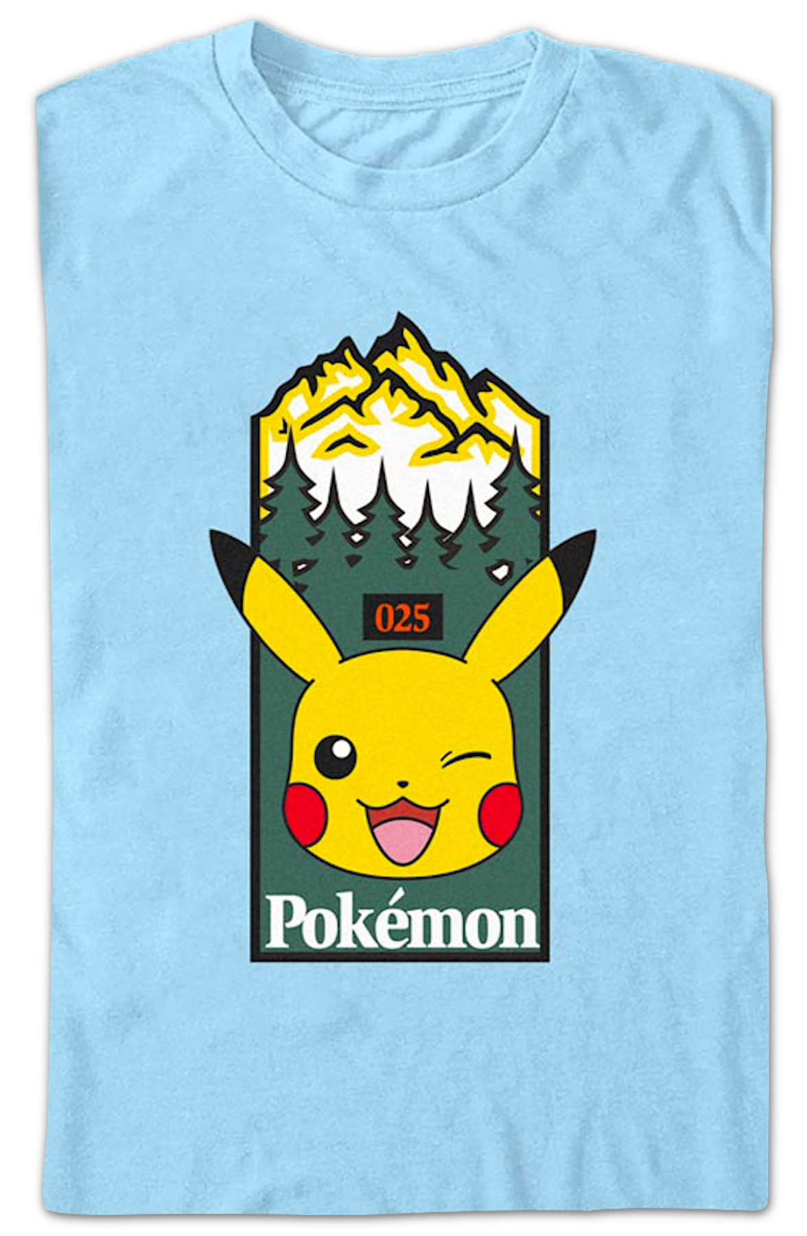 Pikachu Wink Pokemon T-Shirt product image 2
