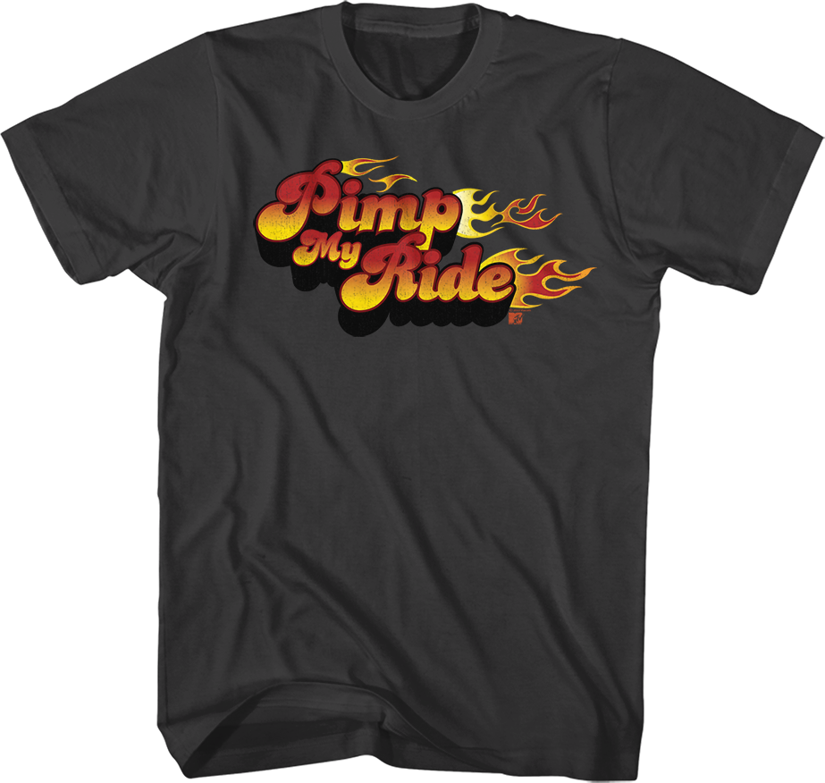 Pimp My Ride Flames MTV Shirt product image 1
