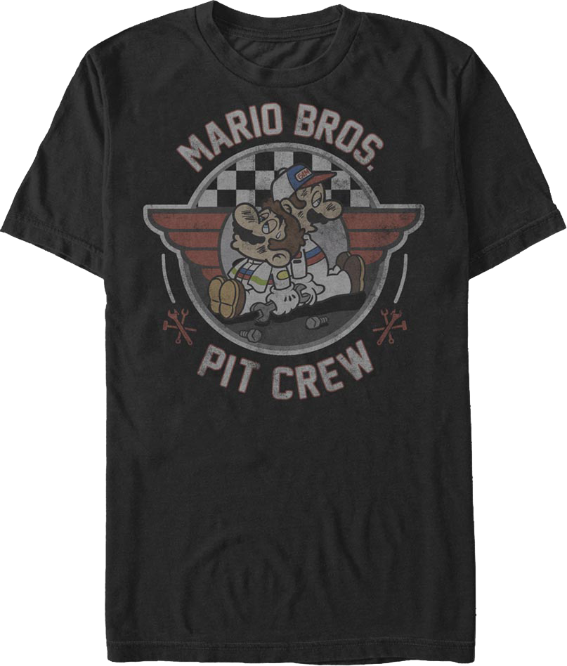 Pit Crew Super Mario Bros. T-Shirt product image 1