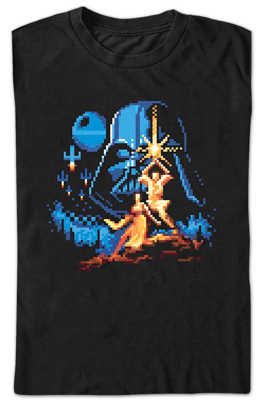 Pixel Art Poster Star Wars T-Shirt