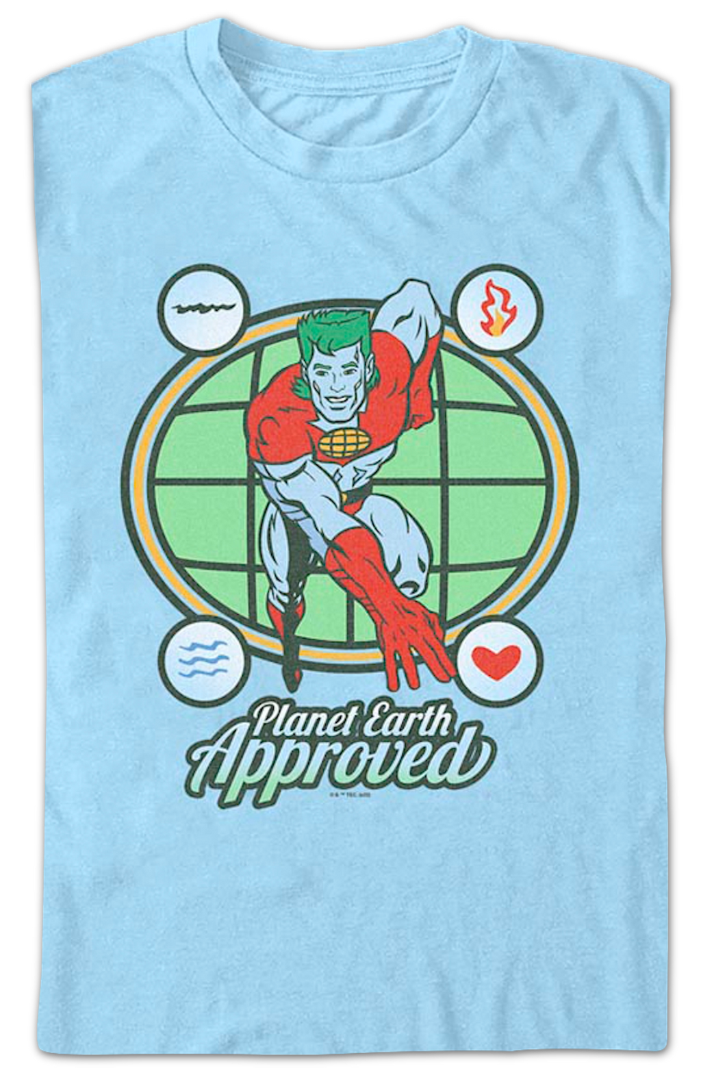 Planet Earth Approved Captain T-Shirt product image 2
