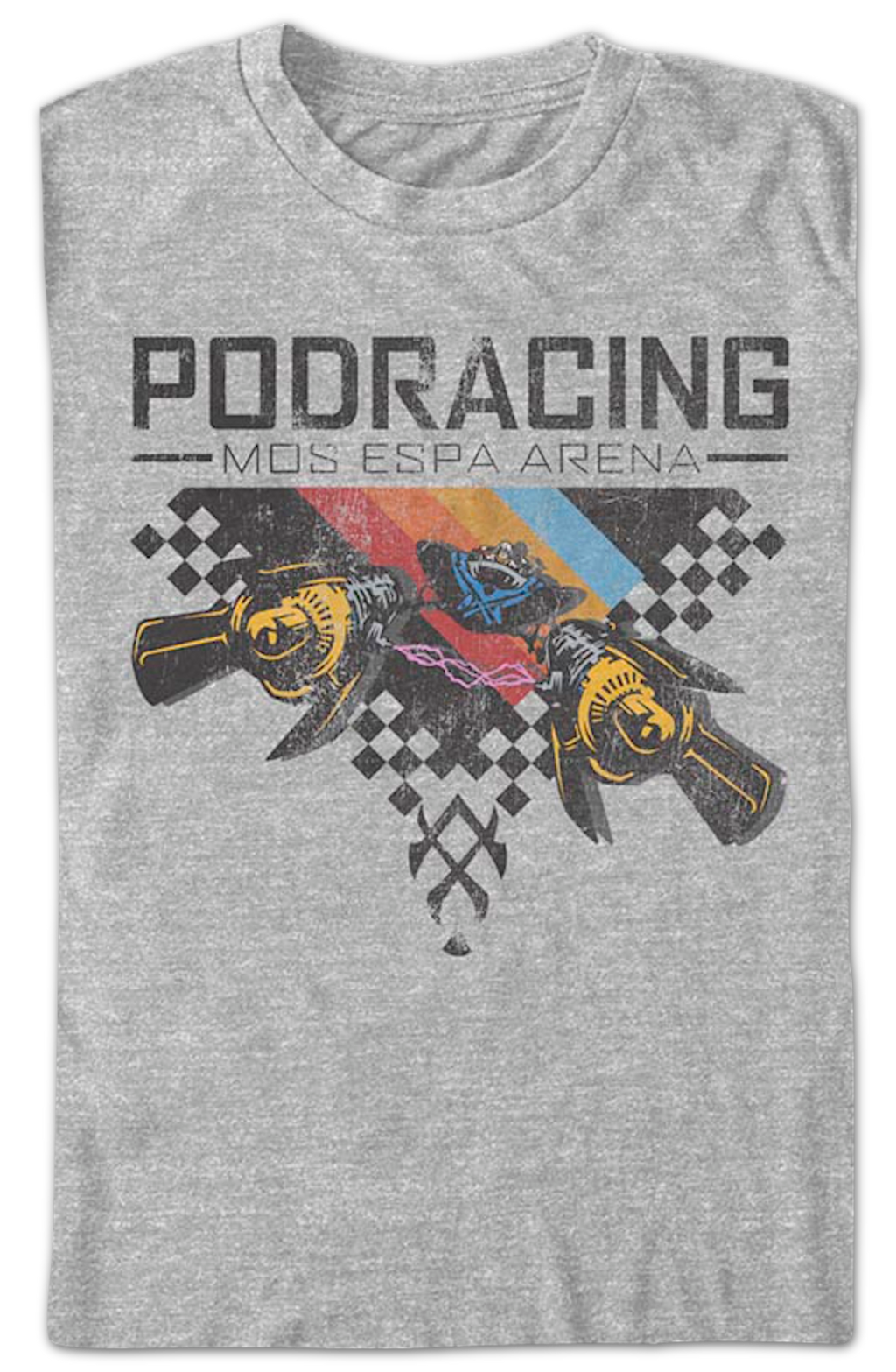Podracing Mos Espa Arena Star Wars T-Shirt product image 2
