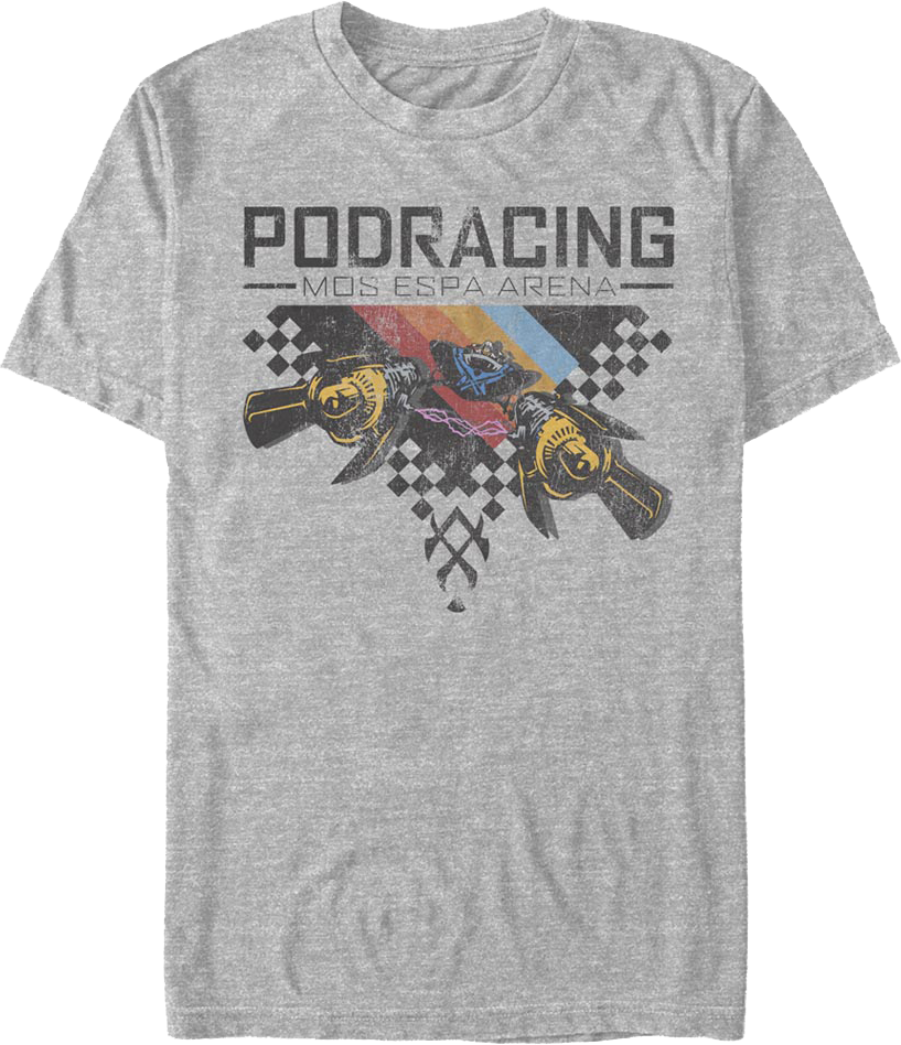 Podracing Mos Espa Arena Star Wars T-Shirt product image 1