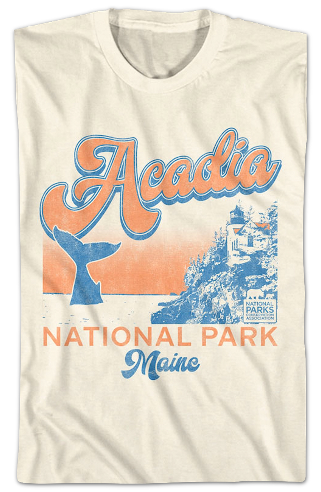 Postcard Acadia National Park T-Shirt product image 2