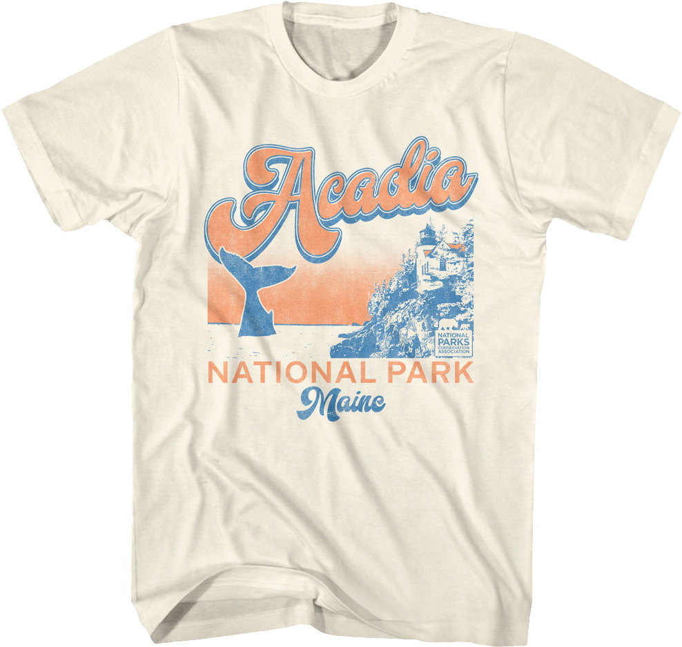 Postcard Acadia National Park T-Shirt product image 1